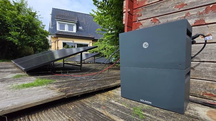 Solakon One Test Balkonkraftwerk Speicher